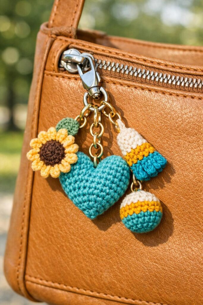 Crochet Bag Charms
