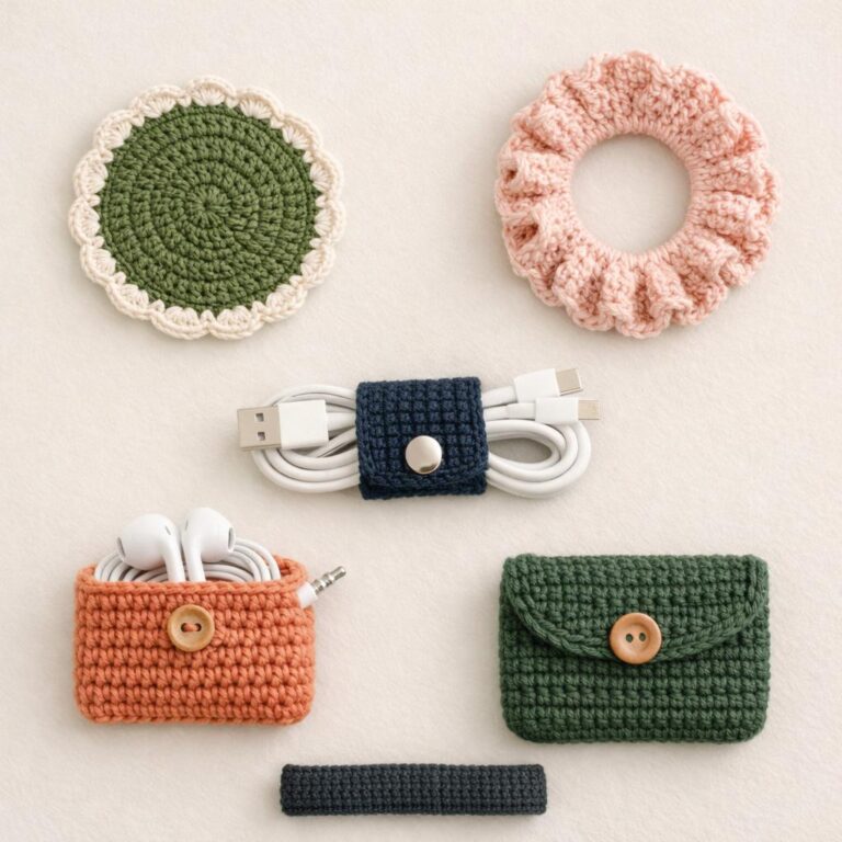 7 Crochet Projects You Can Finish in an Hour