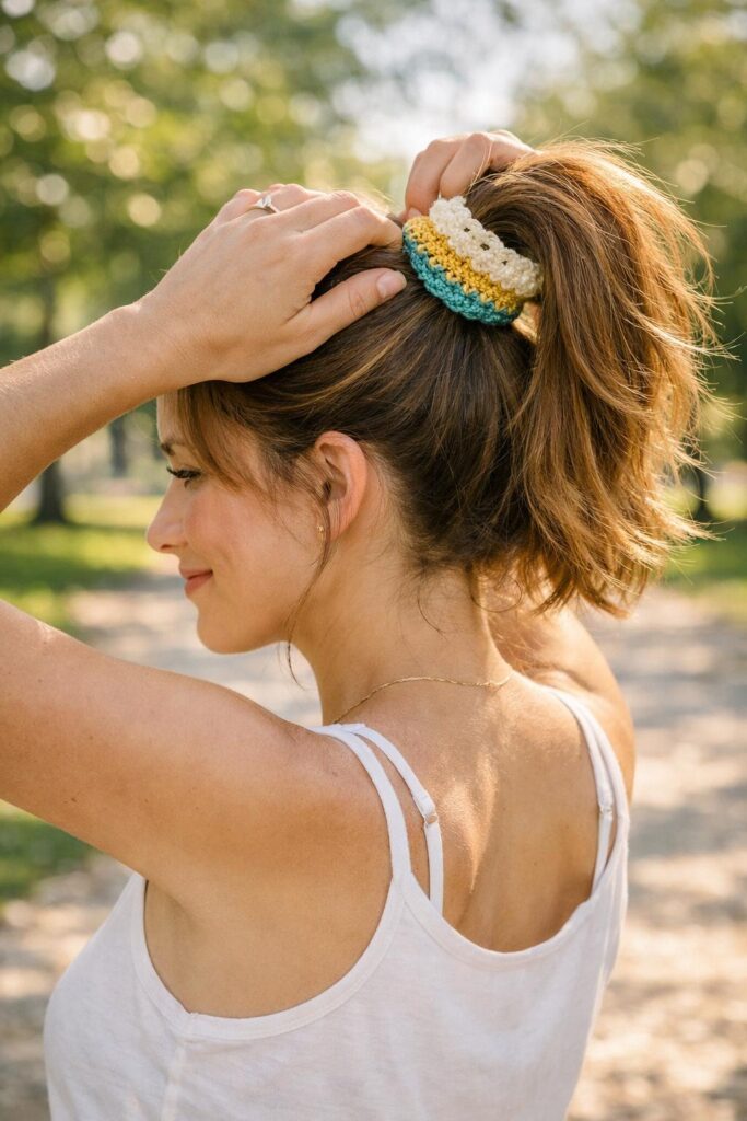 Crochet Scrunchie