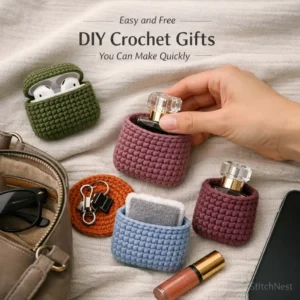 Free DIY crochet gifts you can make quickly