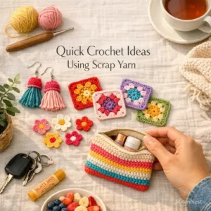 Quick Crochet Ideas Using Scrap Yarn