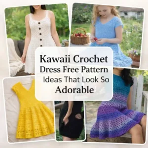 Kawaii Crochet Dress