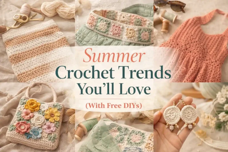 8 Summer Crochet Trends You’ll Love (With Free DIYs)