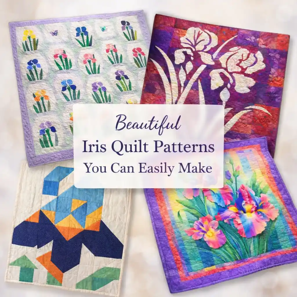 Beautiful Iris Quilt Patterns