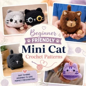 Mini Cat Crochet Patterns