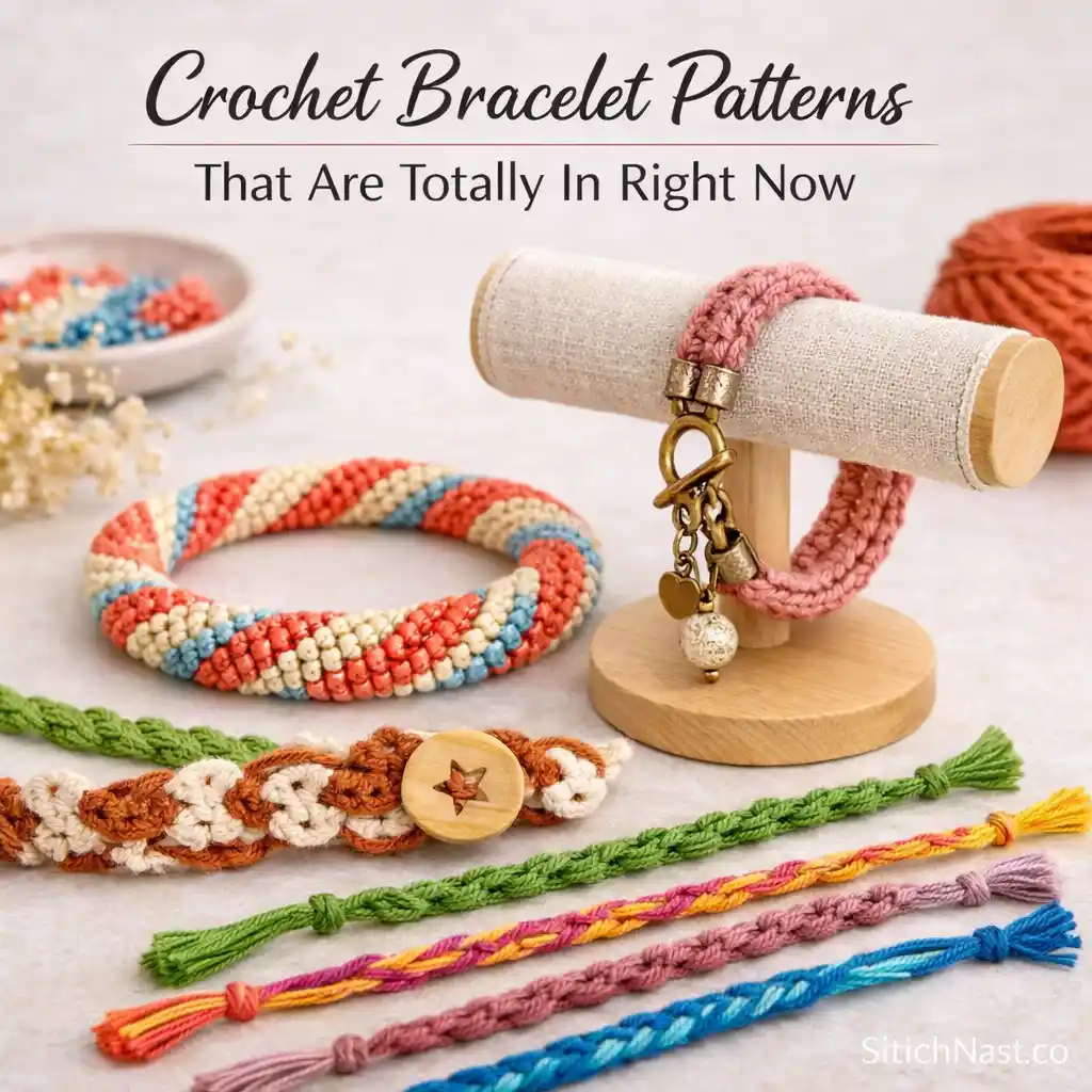 Crochet Bracelet Patterns