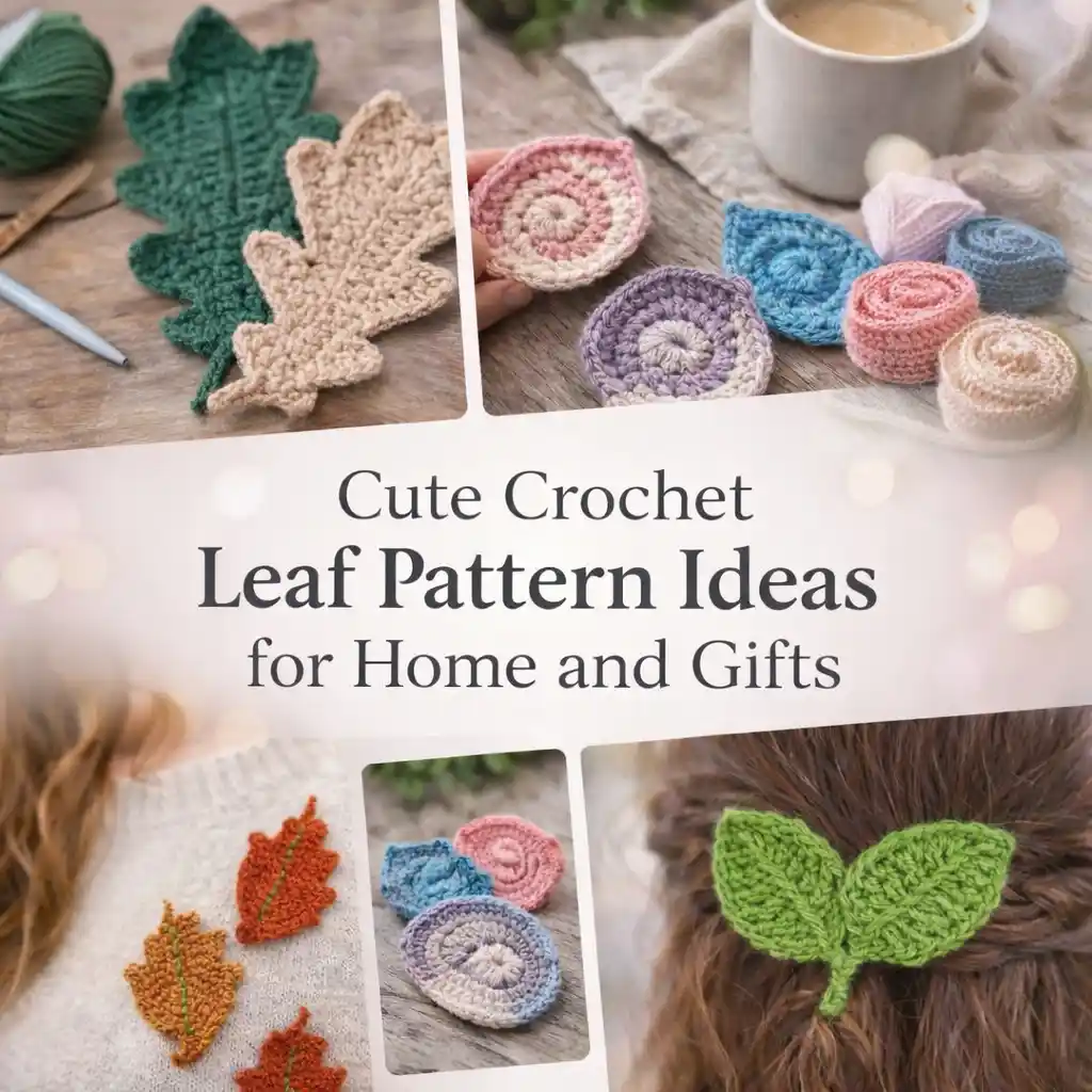 Crochet Leaf Pattern