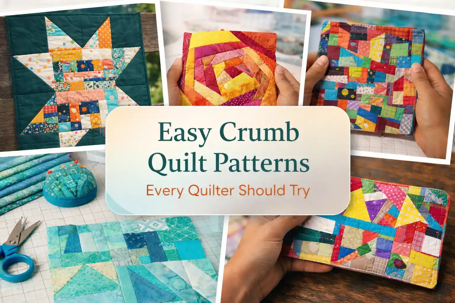 Easy Crumb Quilt Patterns Every Quilter Should Try