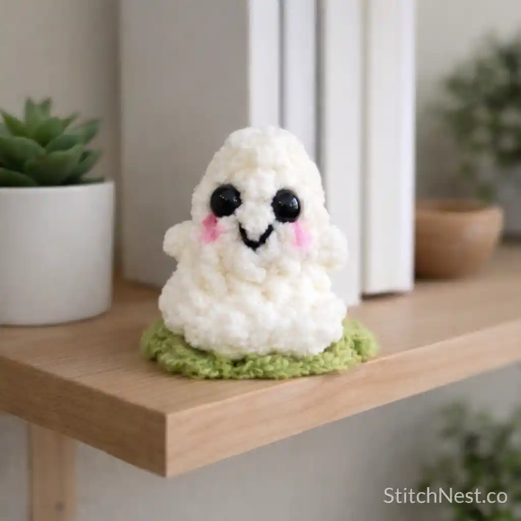 10 minute crochet crafts ghost