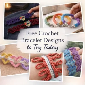 Free Crochet Bracelet Designs