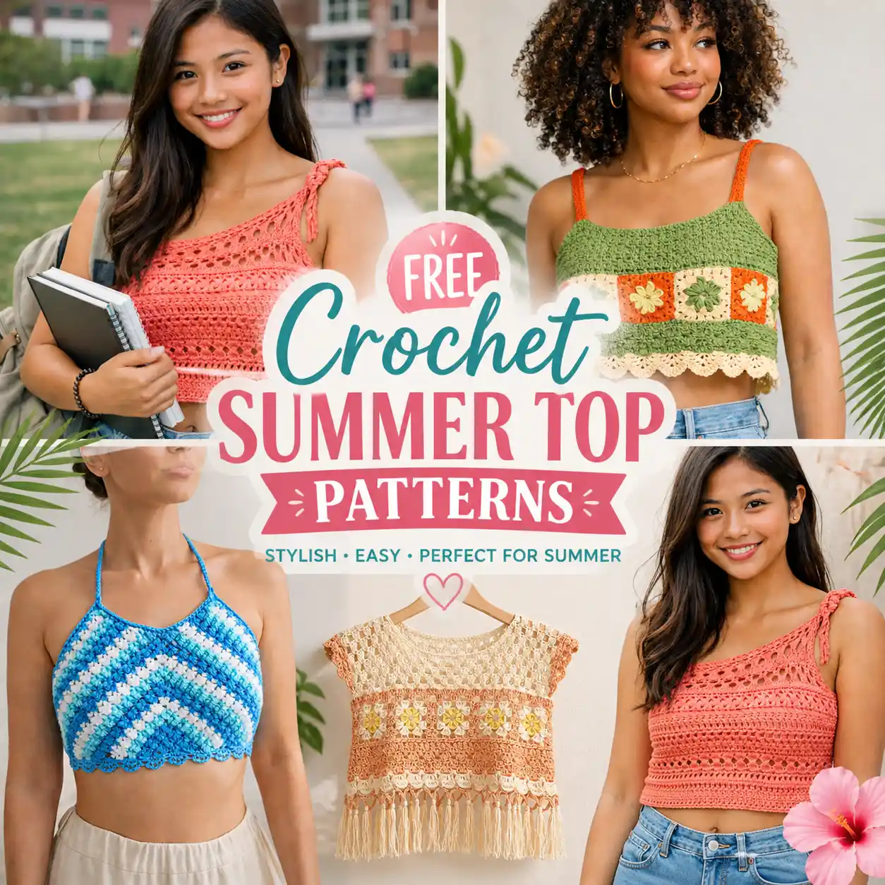 Crochet Summer Top Patterns