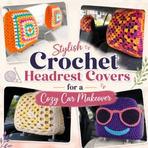 Crochet Headrest Covers