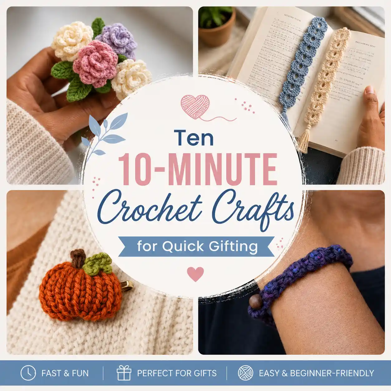 10 Minute Crochet Crafts