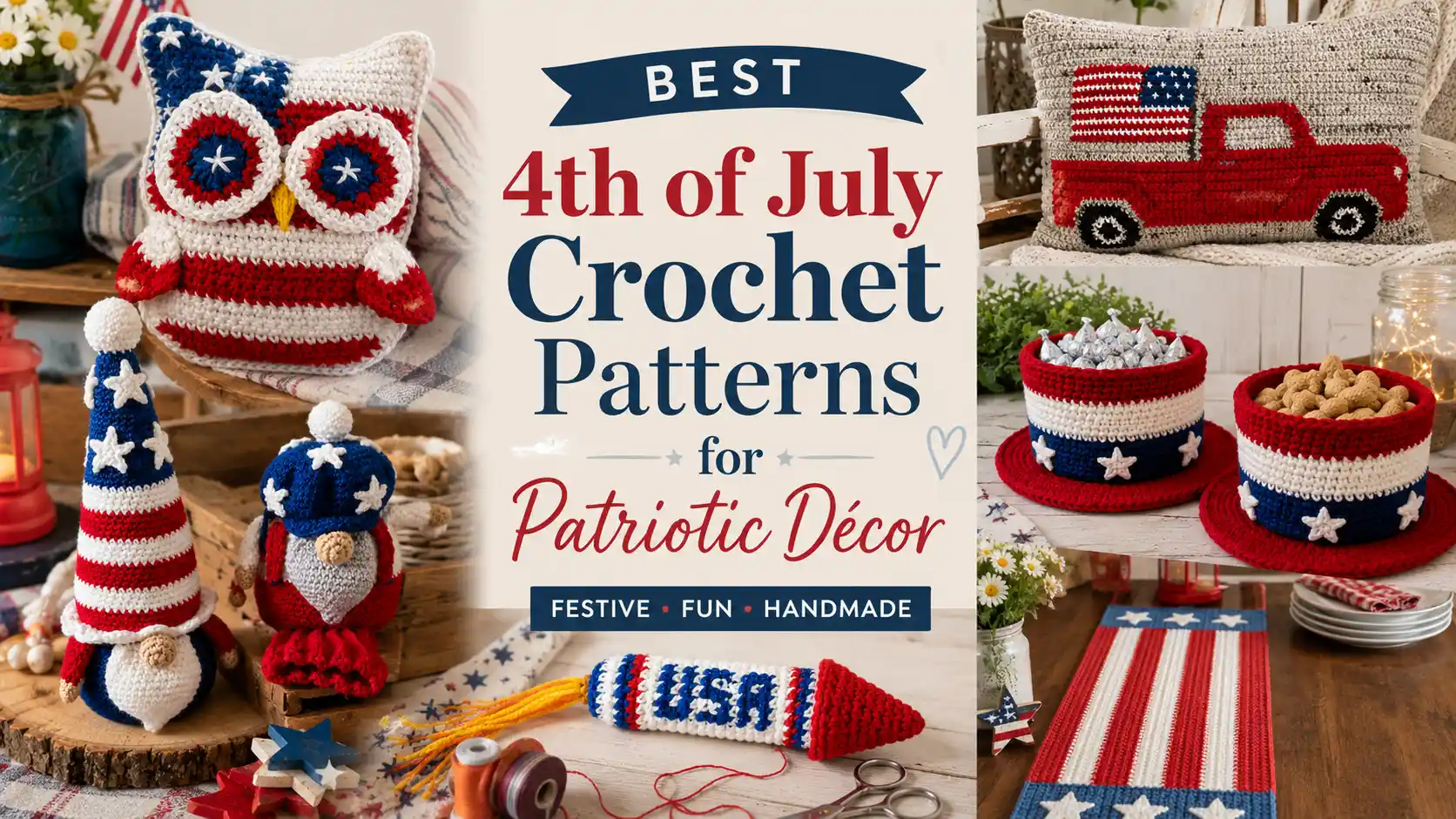 Best 4th of July Crochet Patterns
