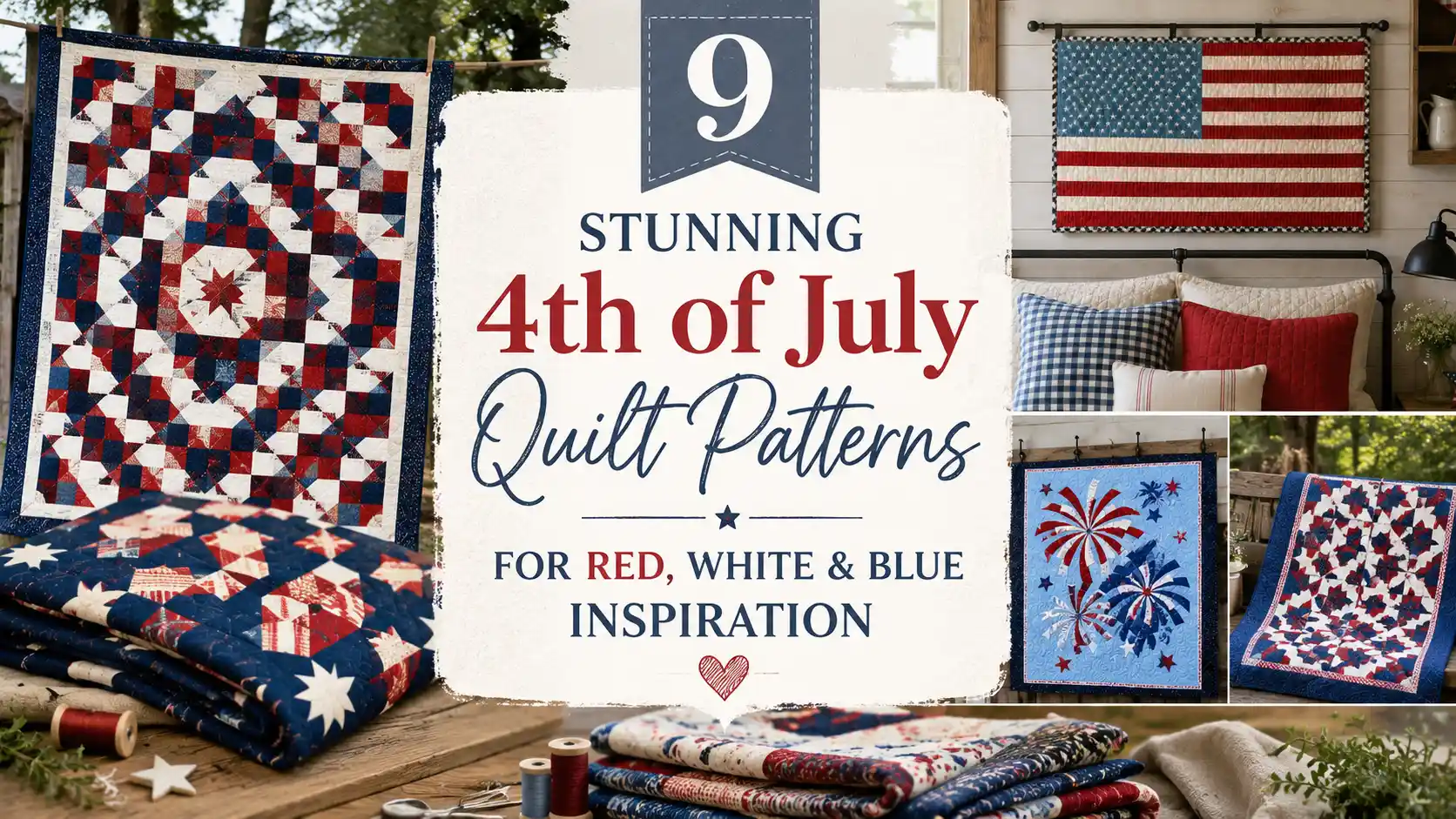 4th of July Quilt Patterns