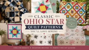 Classic Ohio Star Quilt Patterns
