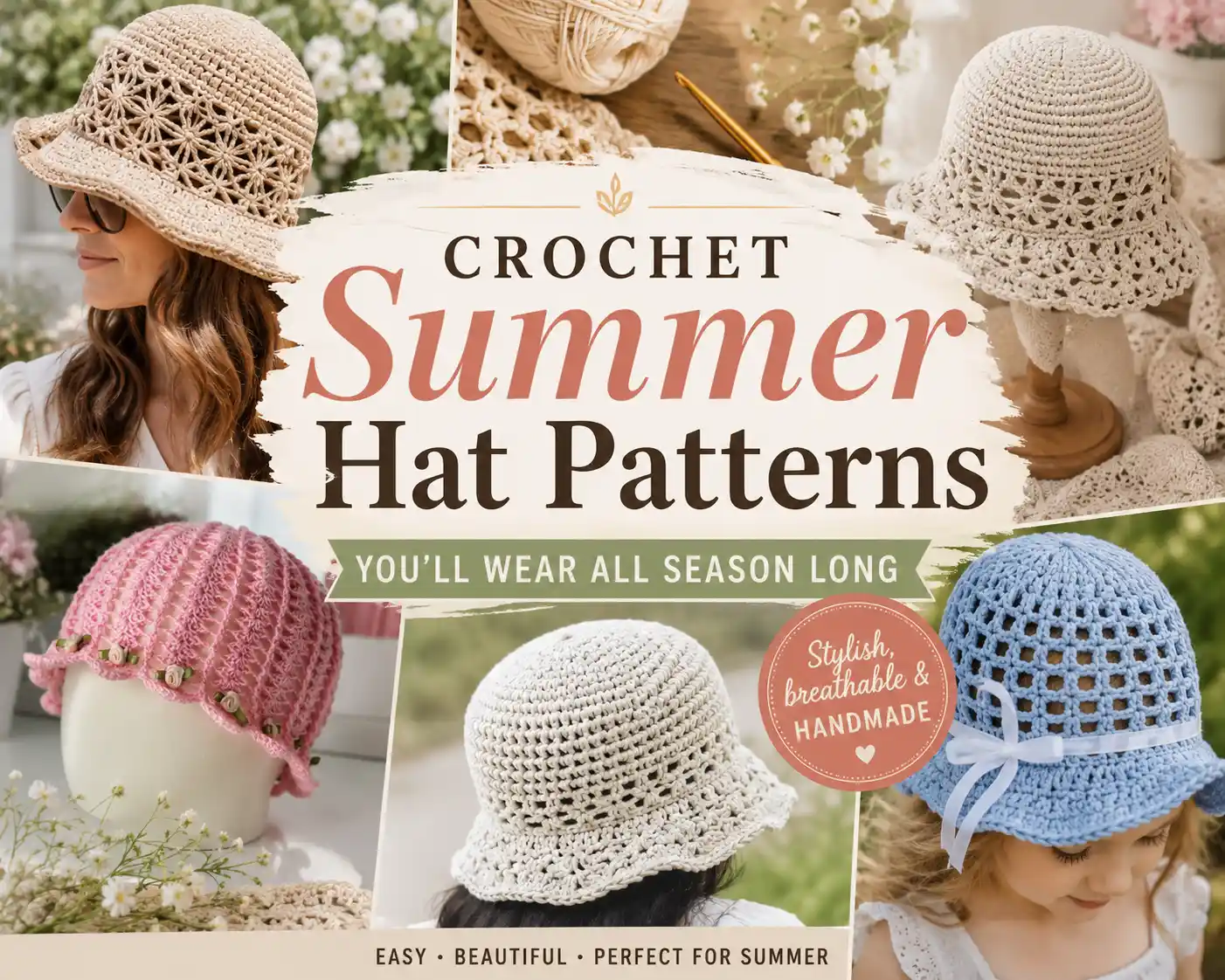 Crochet Summer Hat Patterns