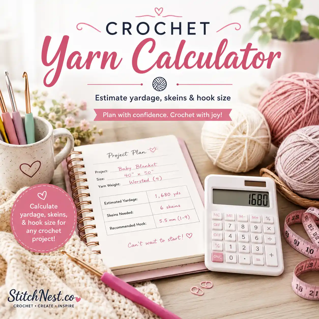 Crochet Yarn Calculator