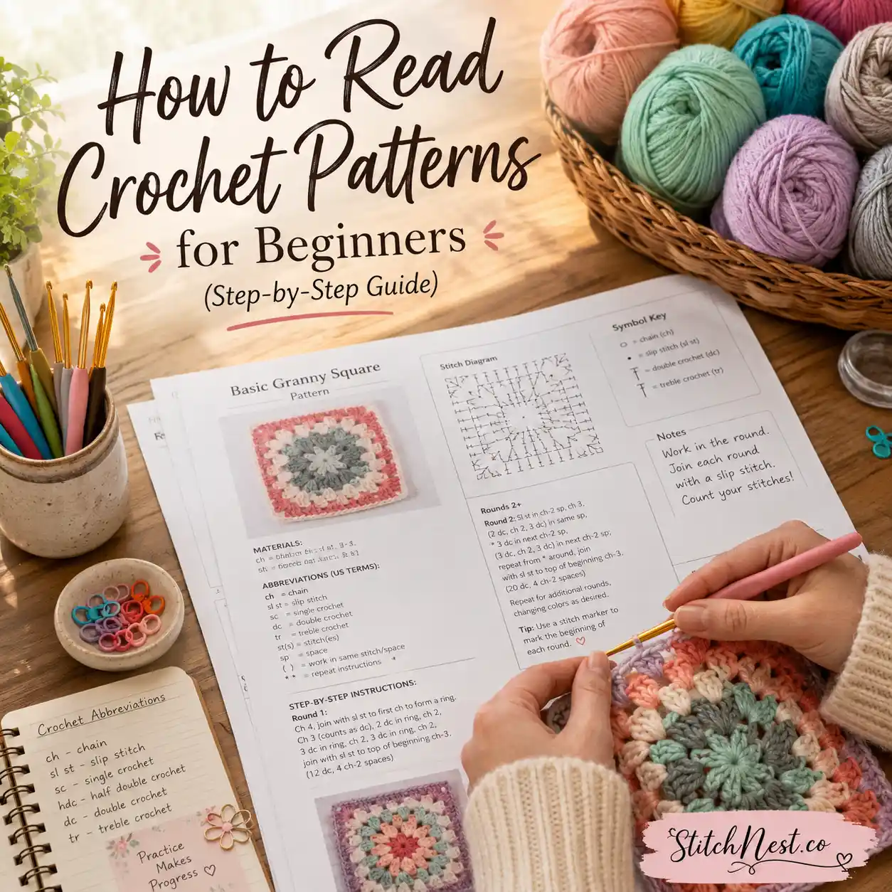 How to Read Crochet Patterns for Beginners