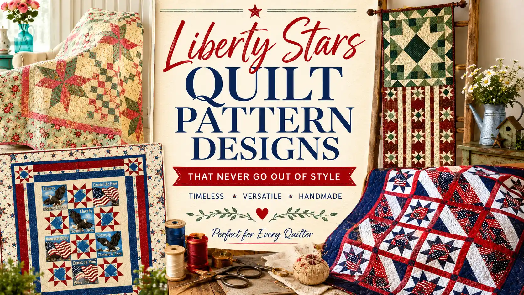 Liberty Stars Quilt Pattern