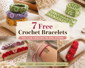Free Crochet Bracelets