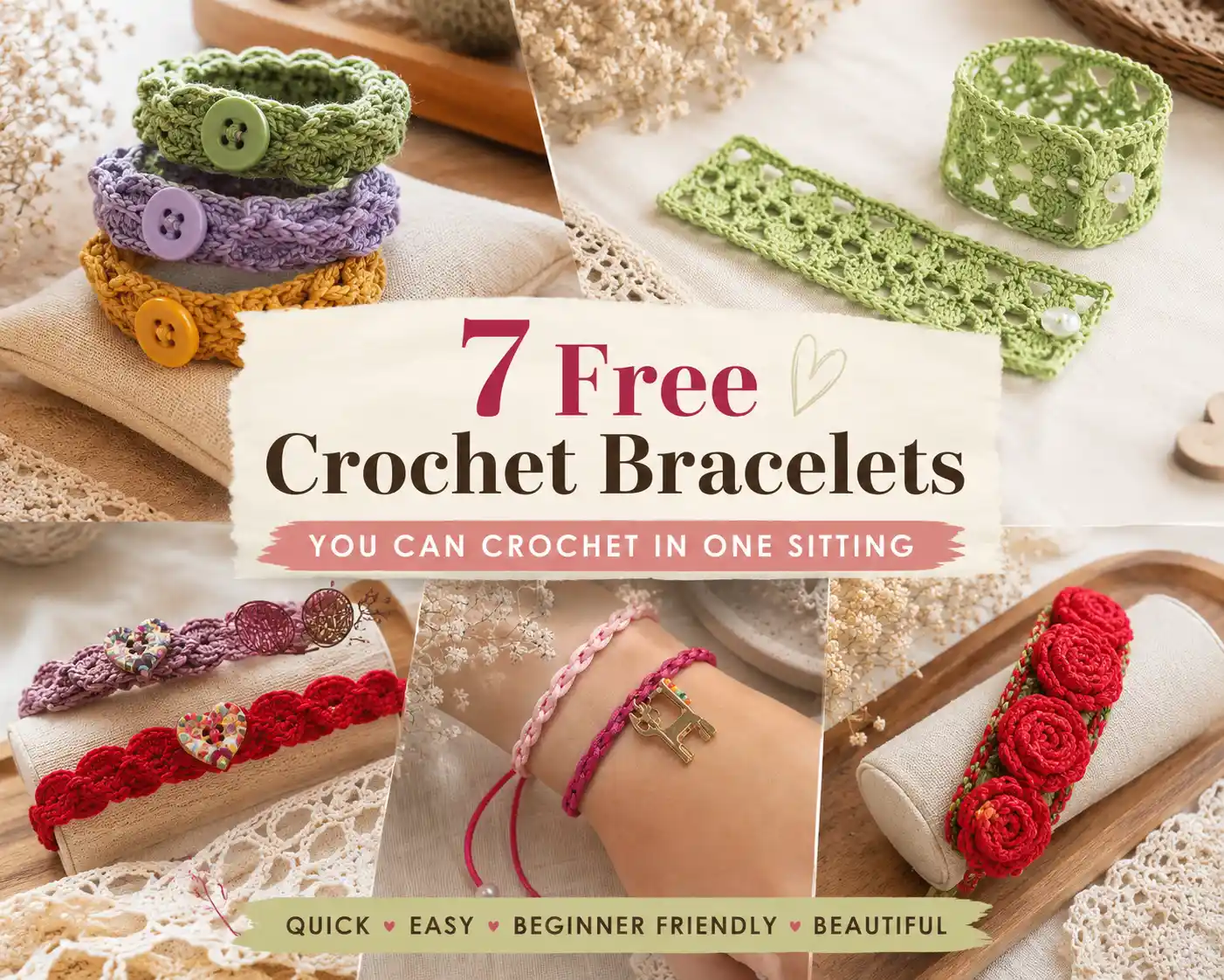 Free Crochet Bracelets