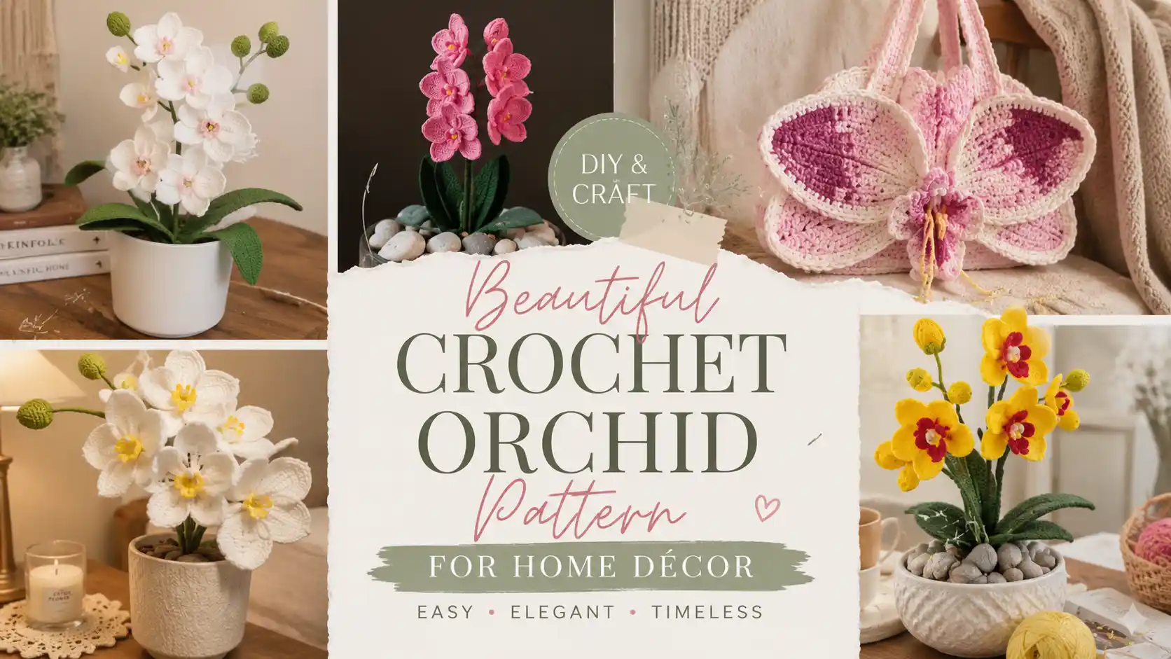 Crochet Orchid Patterns