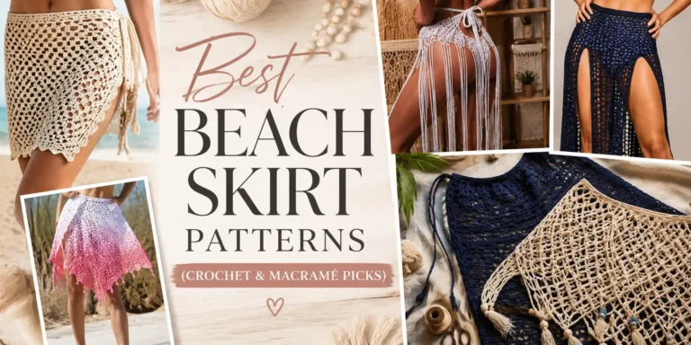 10 Best Beach Skirt Patterns (Crochet & Macramé Picks)