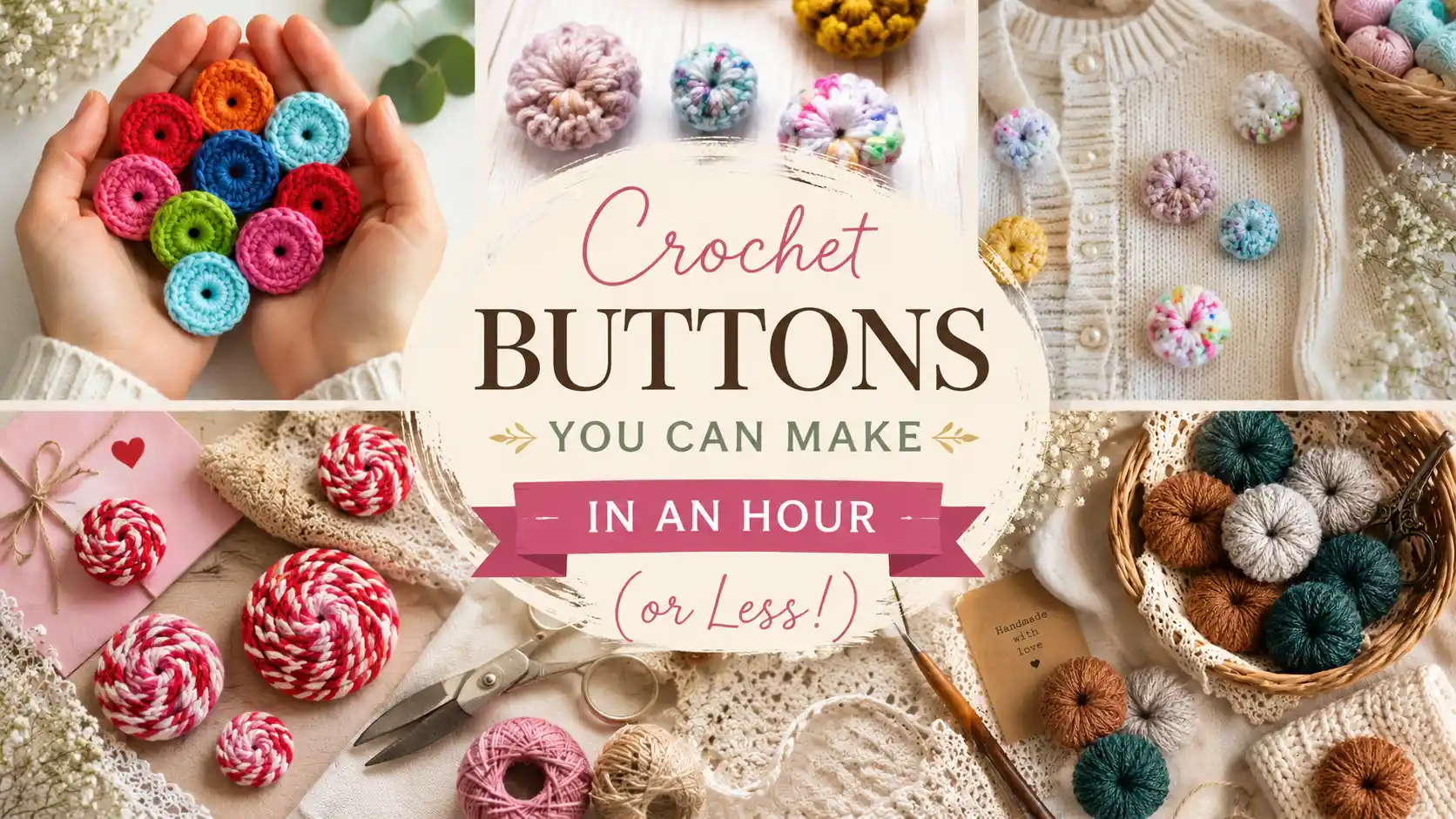 Free Crochet Buttons