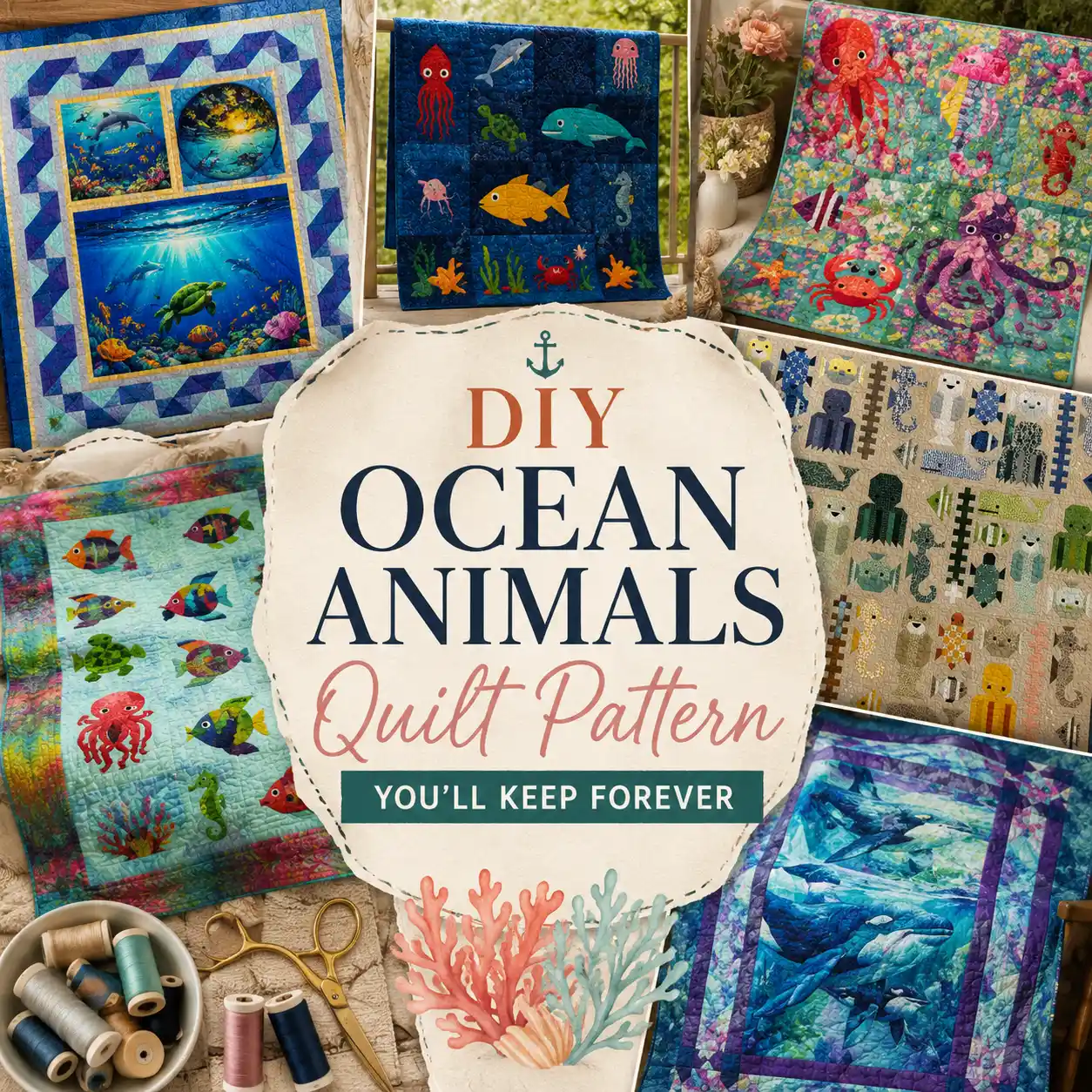 Ocean Animals Quilt