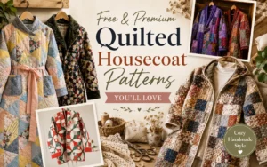Free & Premium Quilted Housecoat Patterns You'll Love