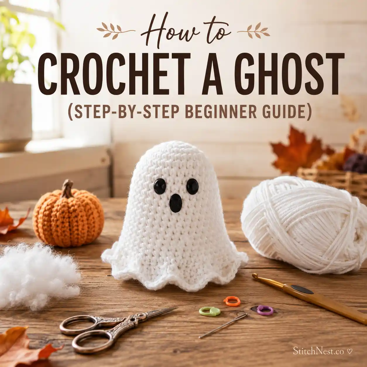 How to Crochet a Ghost
