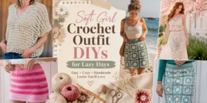 9 Soft Girl Crochet Outfit DIYs for Lazy Days