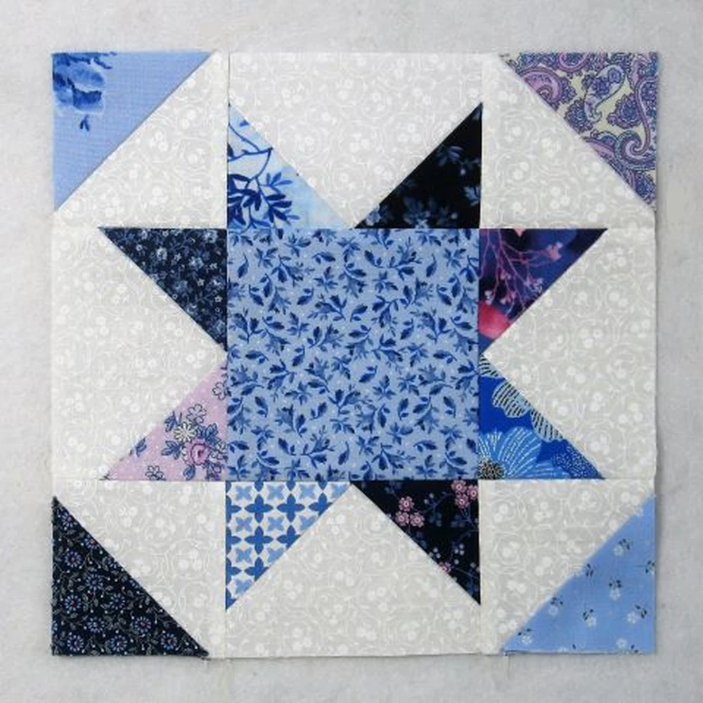 Star Quilt Block 9