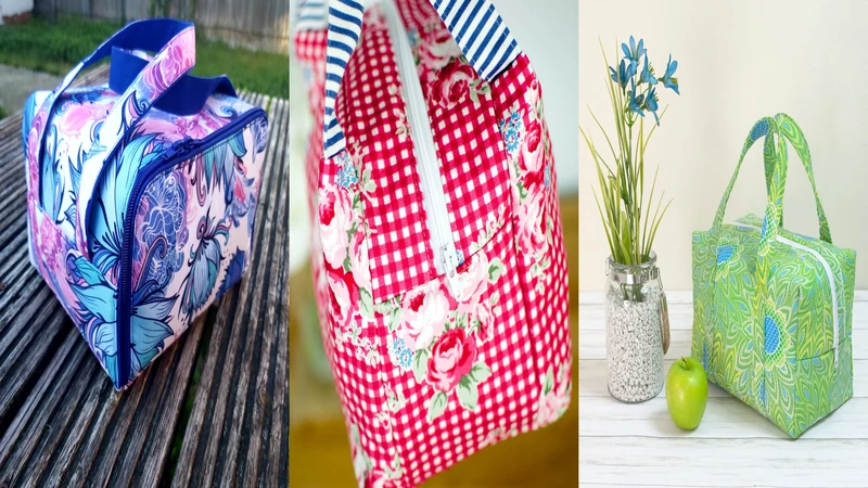 Quilted Lunch Bag