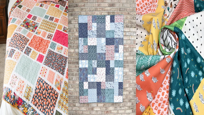 9 Free Quilting with Fat Quarters Patterns and Project Ideas