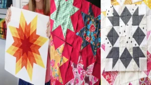 9 Free Star Quilt Block Patterns for Beginners