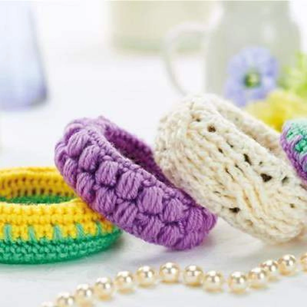 Crochet Bangle Bracelet 8