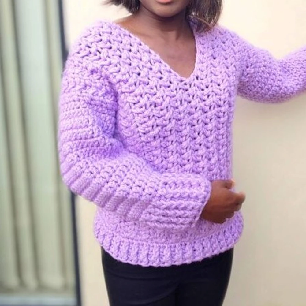Crochet Sweater Pattern 6