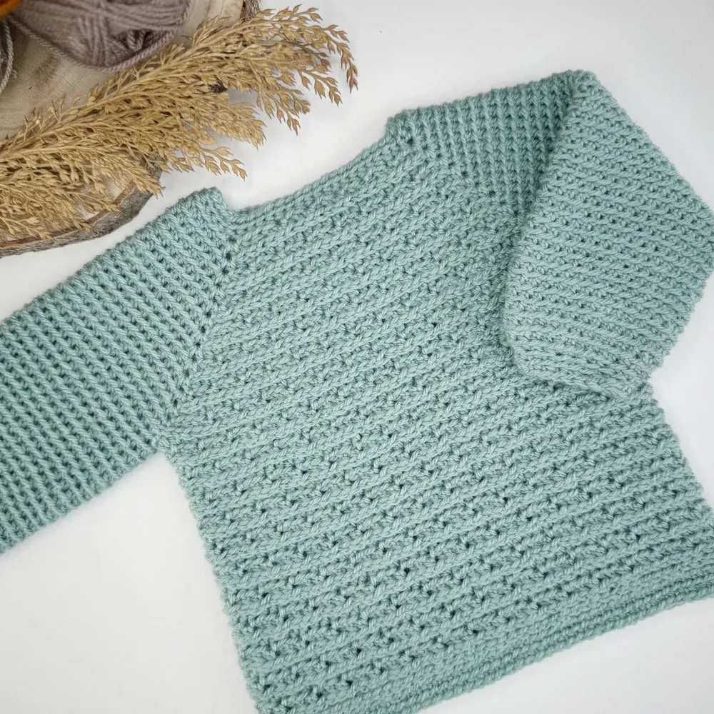 Crochet Sweater Pattern 8