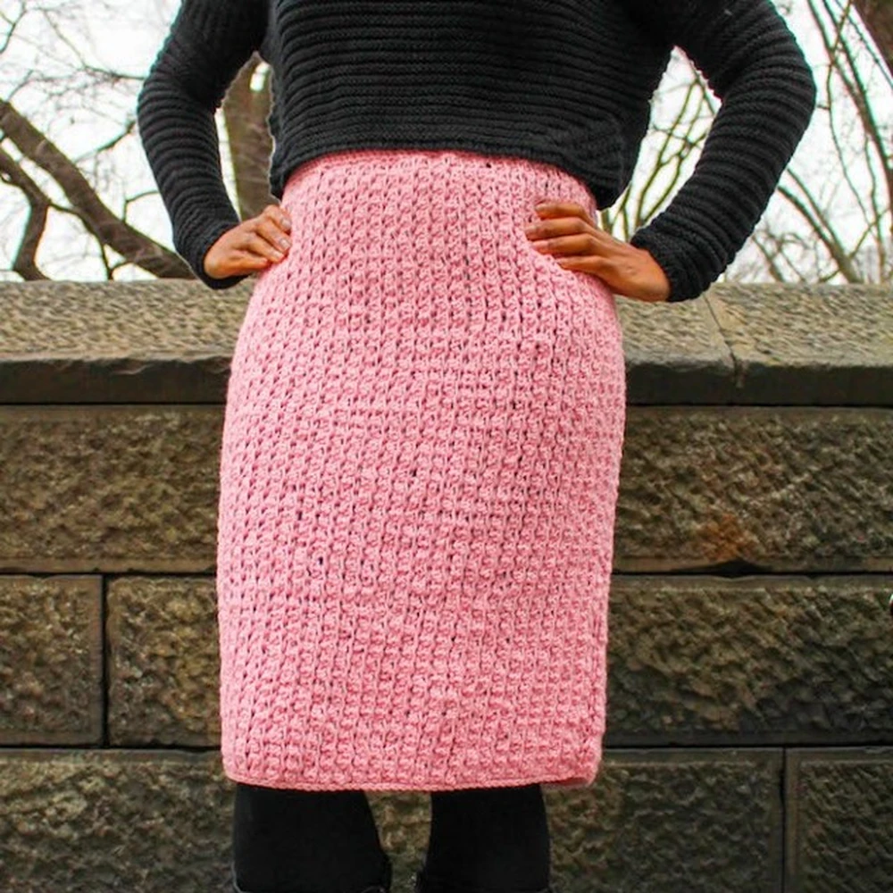 Crochet Winter Skirt Patterns 2