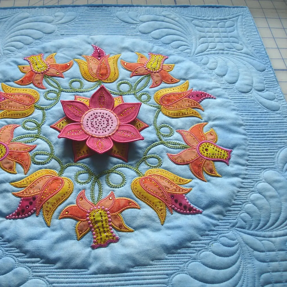 Embroidery Fusion Quilt Projects 6
