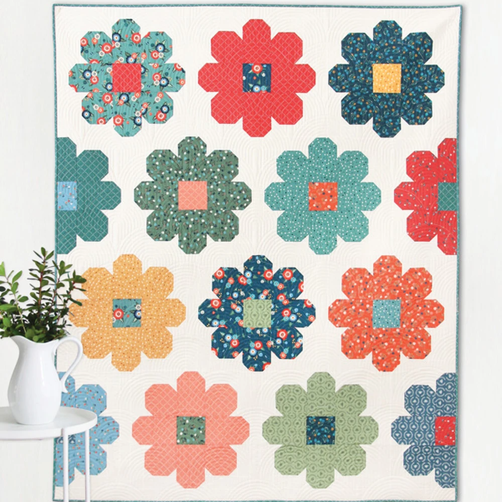 Easy Flower Quilting