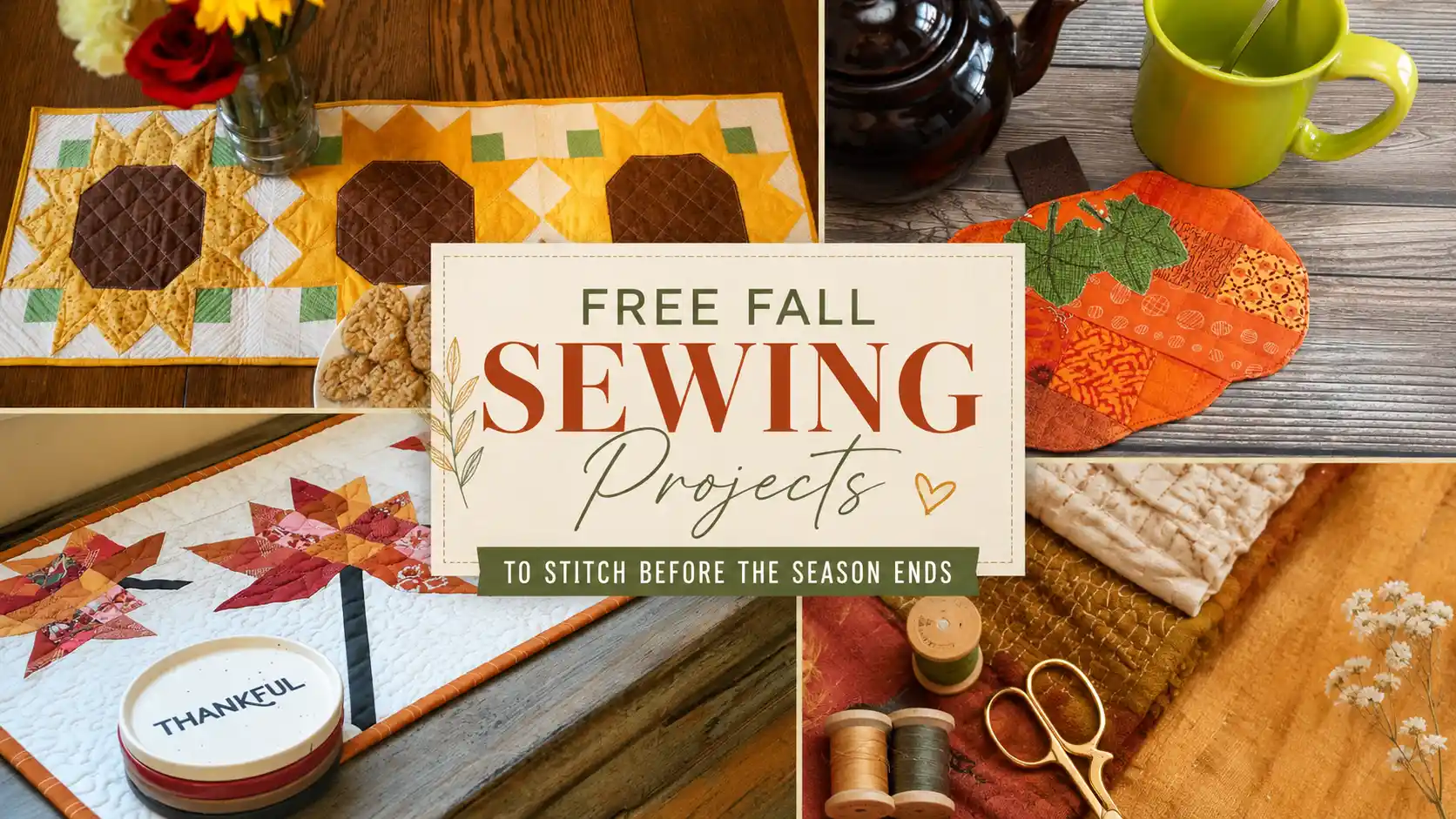 Free Fall Sewing Projects to Stitch Before the Season Ends