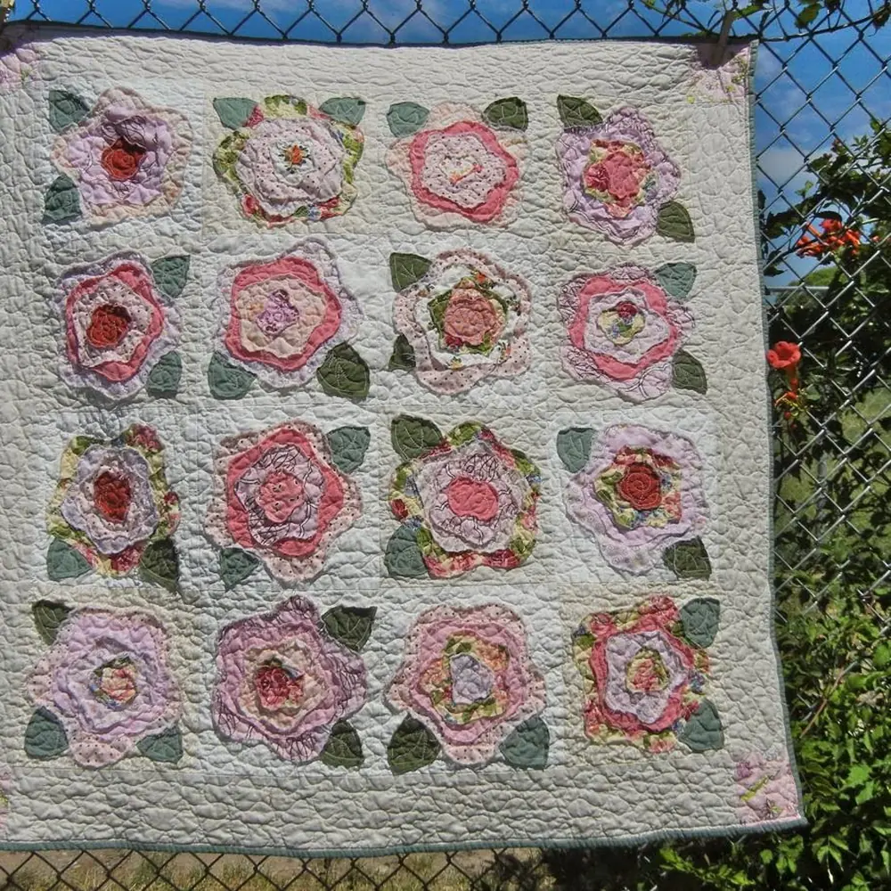 French Roses Quilt 4