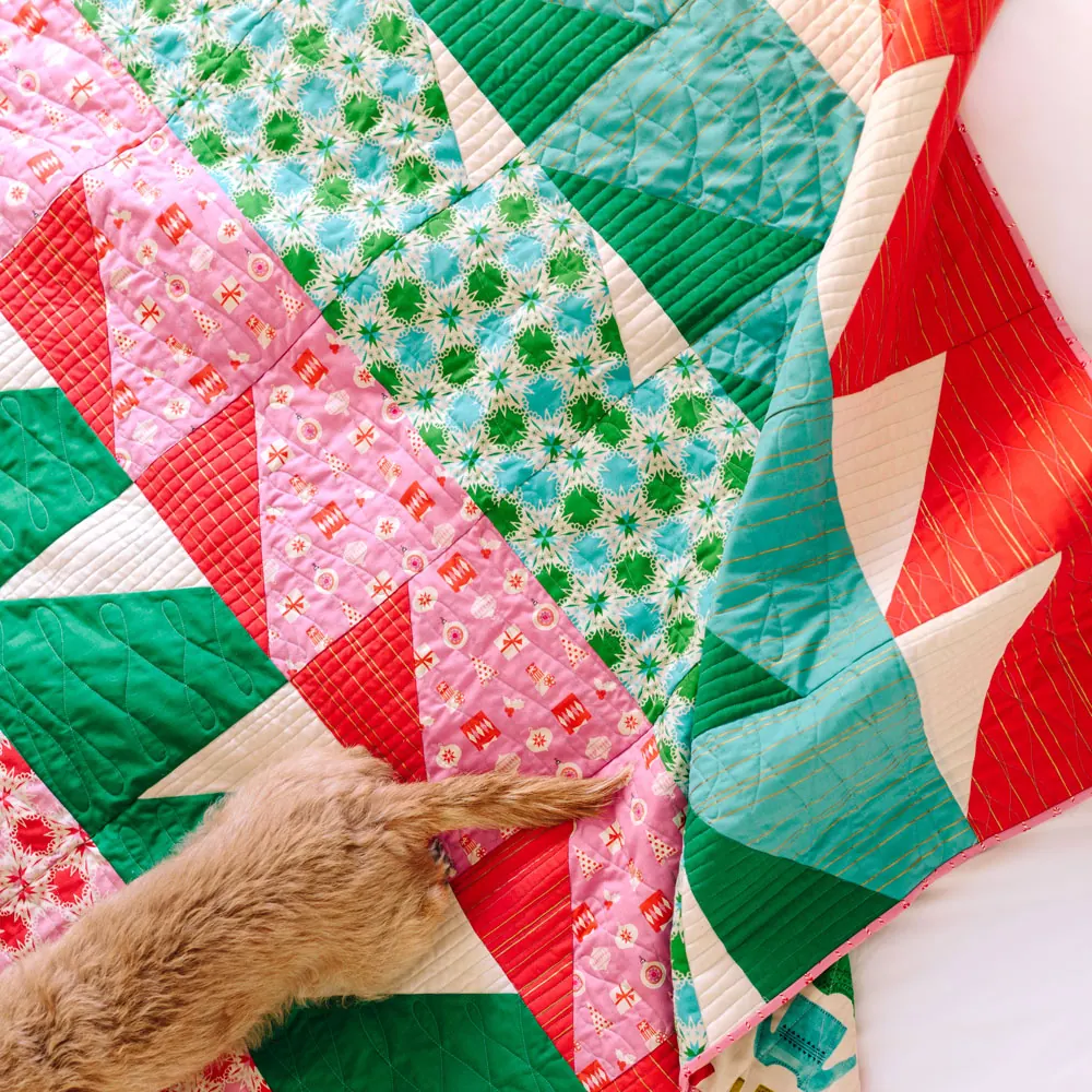 Last Minute Chrismas Quilt 1
