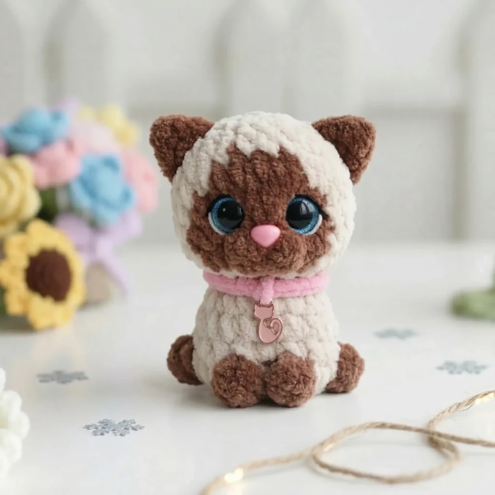 Mini Cat Crochet 6