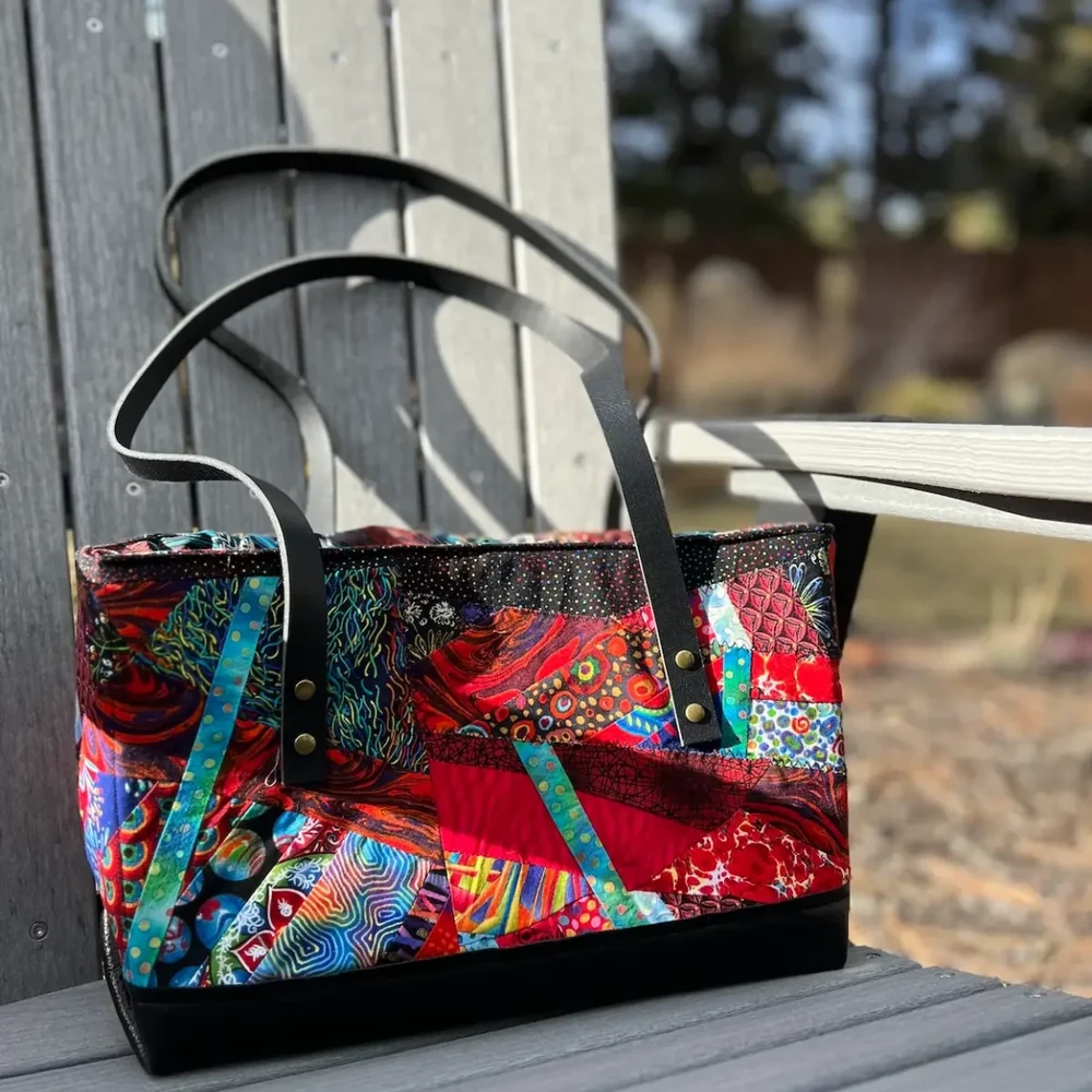 Patchwork Quilted Bag 9