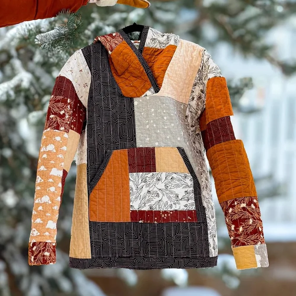 Quilted Hoodie Pattern 1