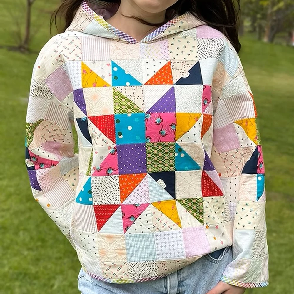 Quilted Hoodie Pattern 3